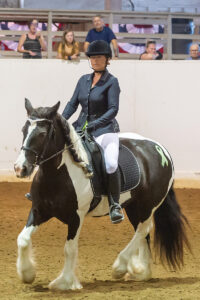Lyme disease survivor Amanda Lyme overcomes disease to get back in the saddle to compete again and help 4-H youth