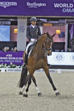 Steffen Peters and Suppenkasper at the 2023 FEI World Cup Finals