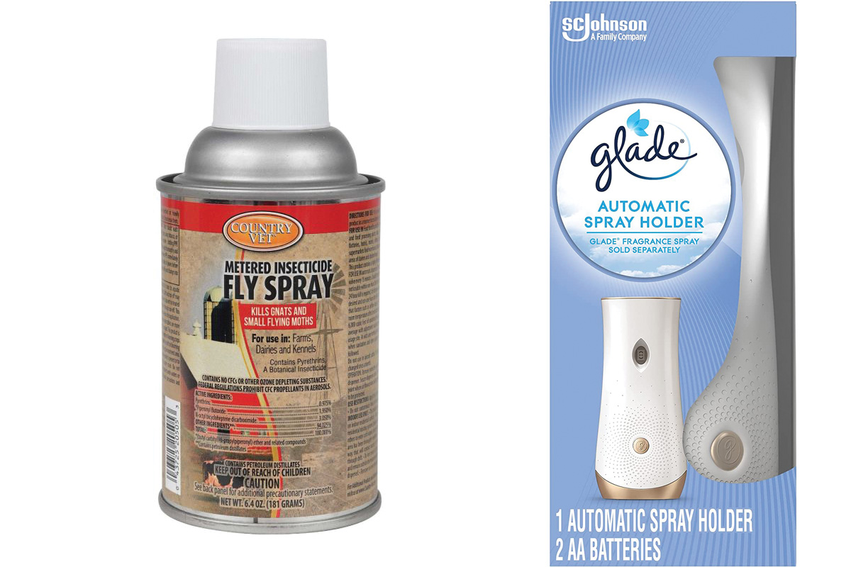 Fly spray and air freshener