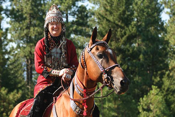 Akhal-Teke traditional costume