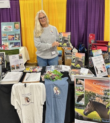Lori Tankel shares expert tips at Equine Affaire Massachusetts 2025.
