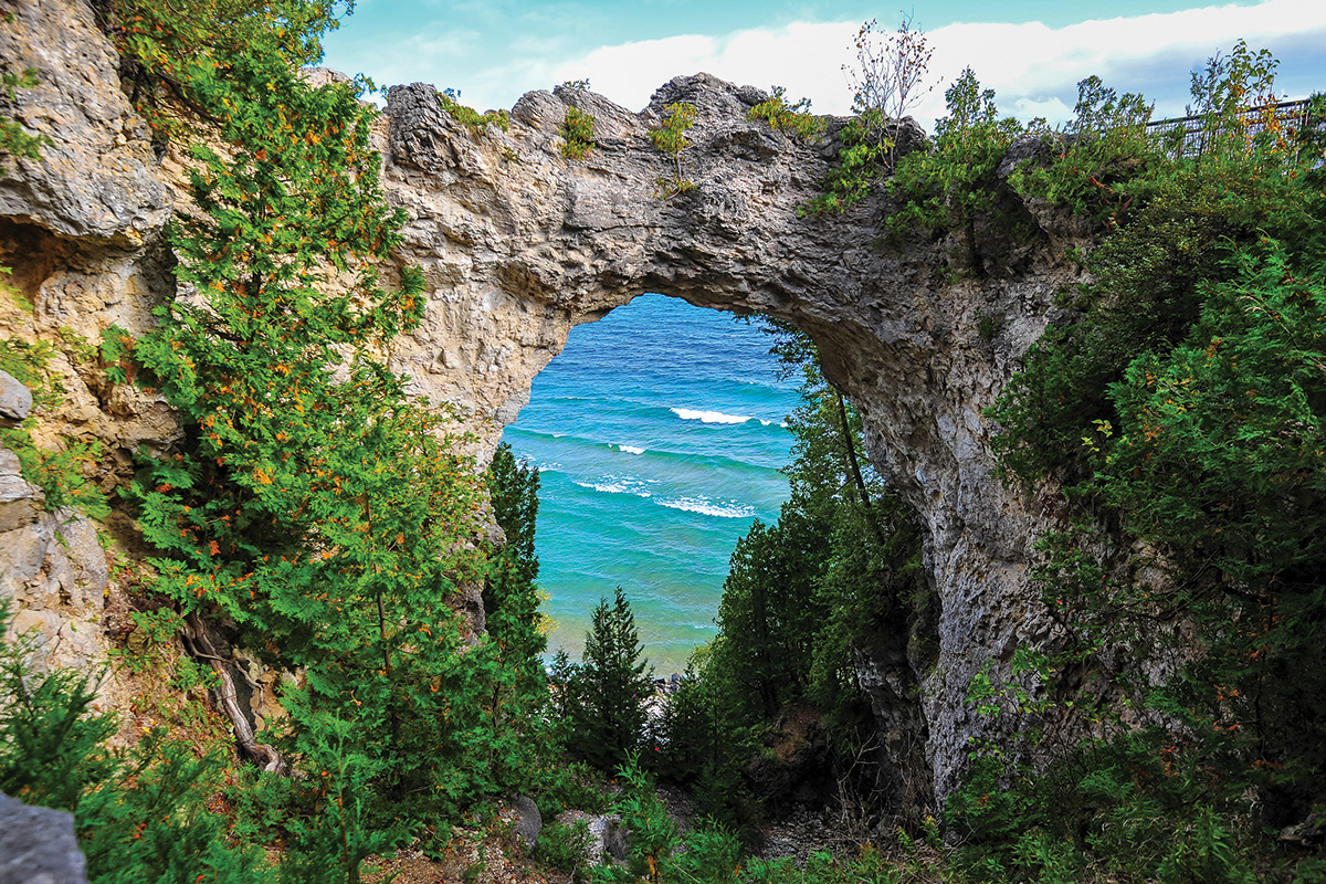 Arch Rock in Michigan