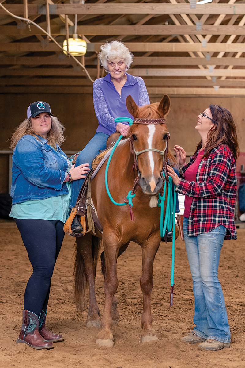 horses bring healing to older horse lovers