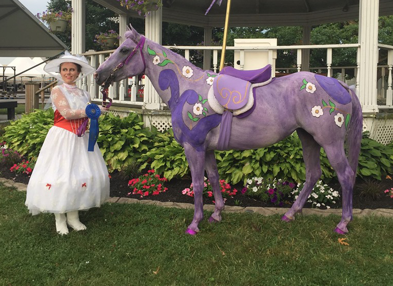Mary Poppins and Jingles - 2020 Horse Halloween Costumes