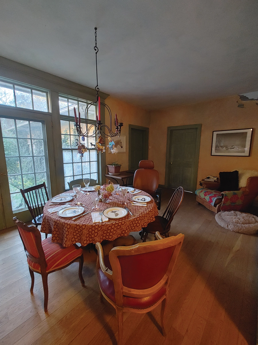 One of the Airbnb houses.