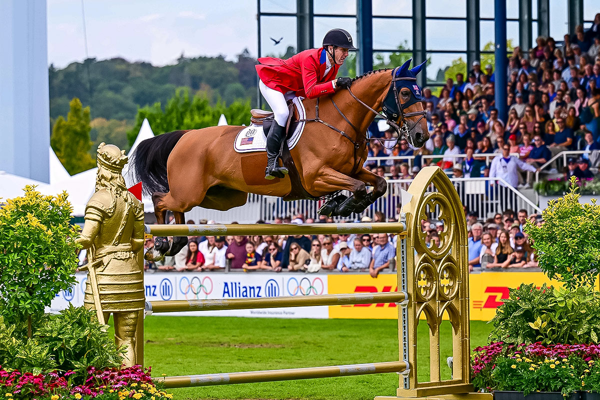 McLain Ward (USA) and High Star Hero.