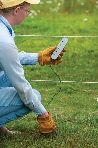 electric fence tester