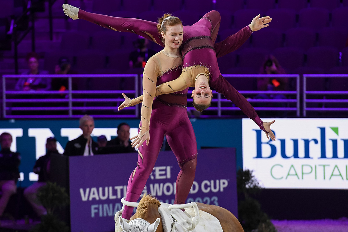 Vaulting pair