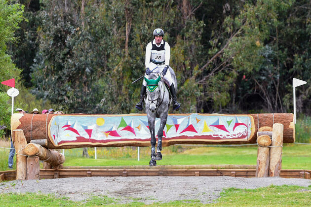 Marcio Carvalho Jorge and Castle Howard Casanova on cross-country day at the Pan American Games