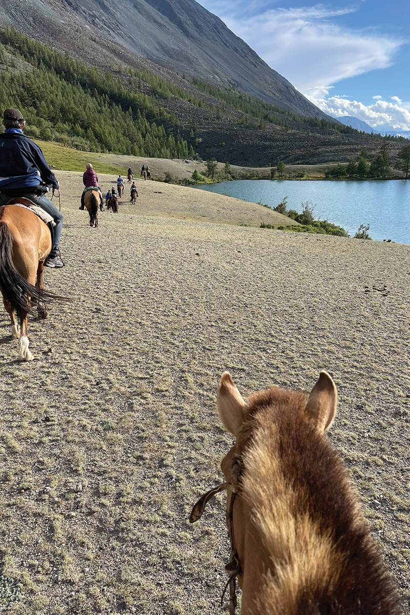 A Mongolian ride on horses for charity