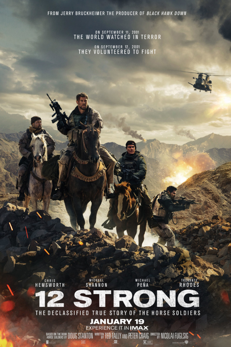 Movie poster for 12 Strong