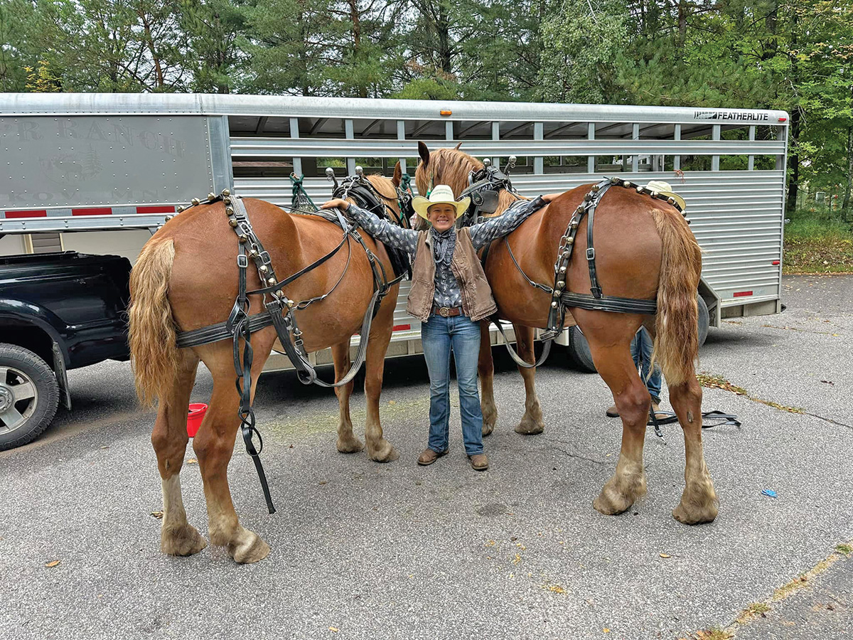 Noel working with two of the drafts.