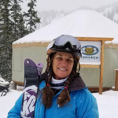 Julie at Monarch Mountain ski resort