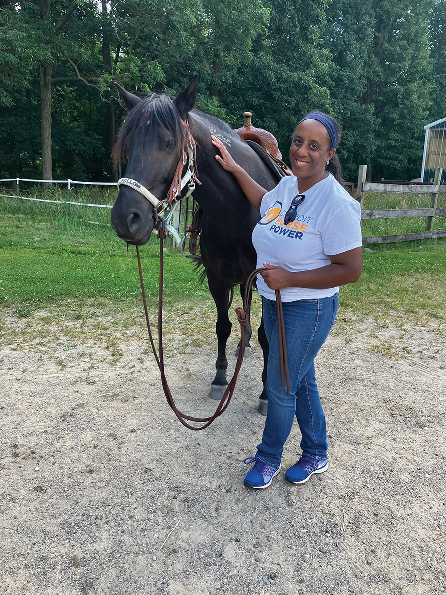 Detroit Horse Power Development Director Ciara Ginyard.