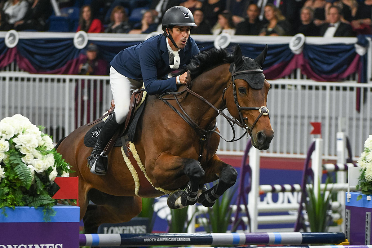 Nicholas Dello Joio Makes Winning Royal Horse Show Debut in CSI5