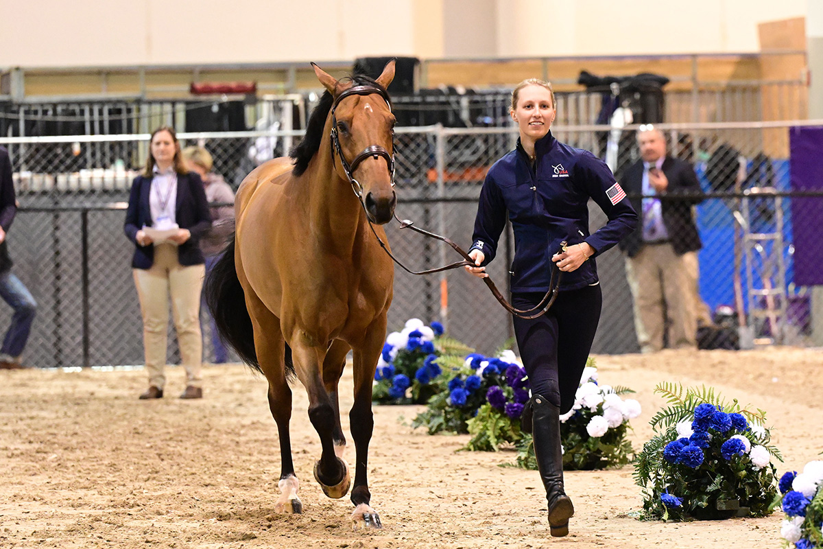 Jumping inspection at the 2023 FEI World Cup Finals