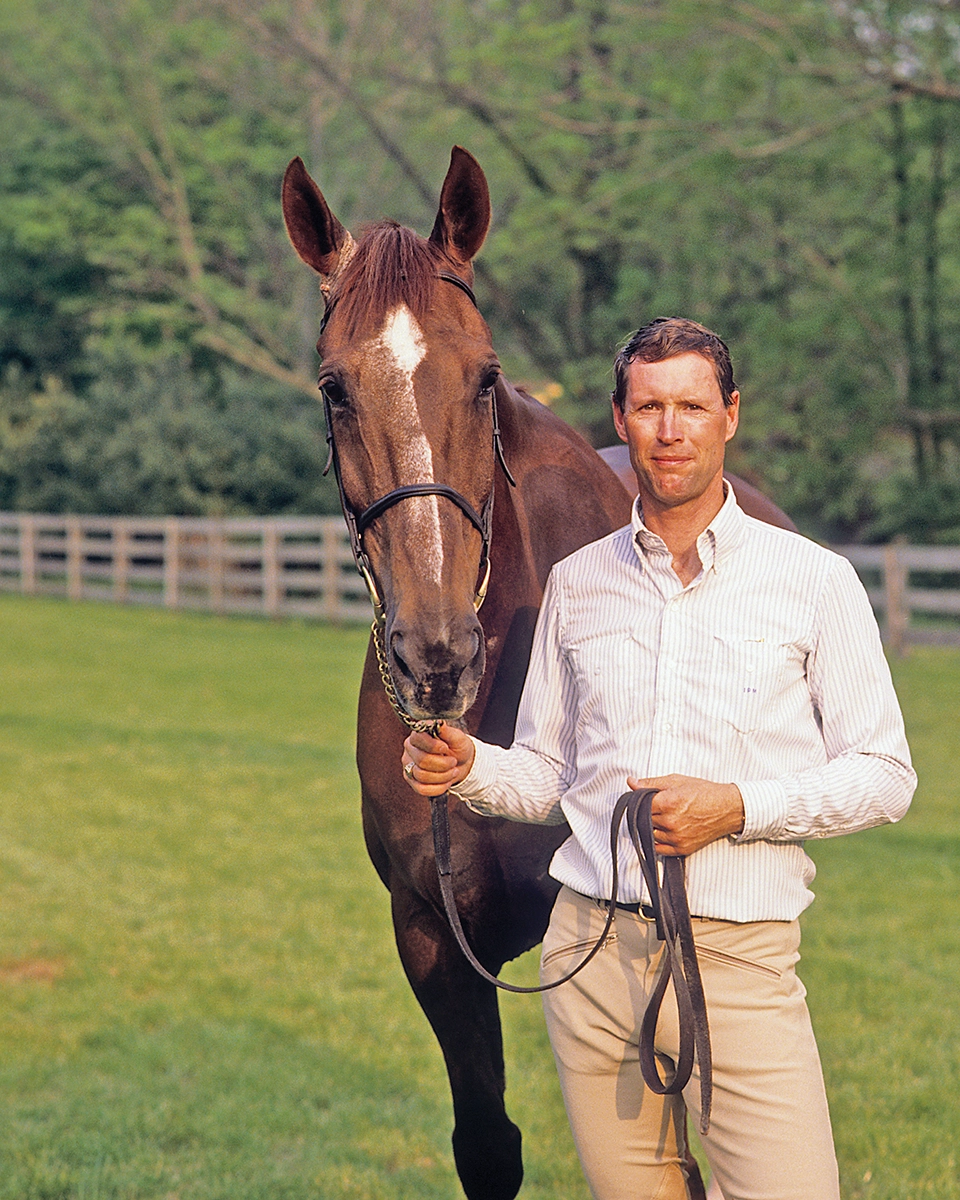 Big Ben, one of the featured most unforgettable horses, and Ian Millar.