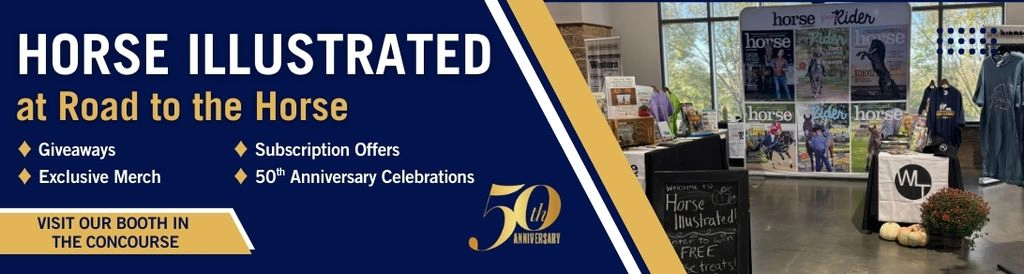 Horse Illustrated at Road to the Horse promo.