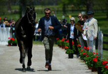 38 Horse-and-Rider Combinations Moving Forward at the Land Rover Kentucky Three-Day Event presented by MARS EQUESTRIAN™ Boyd Martin at the First Horse Inspection at Land Rover Kentucky Three-Day