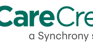 The Care Credit logo. Synchrony’s CareCredit is marking nearly 20 years with Hagyard Equine Medical Institute.