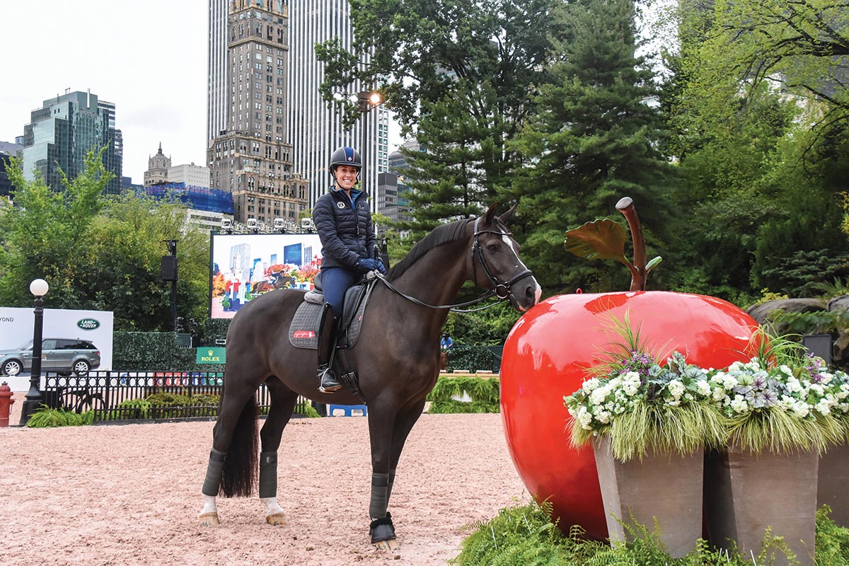 Charlotte Dujardin at Central Park