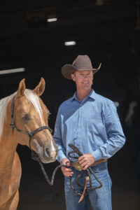 Horse trainer Cody Crow