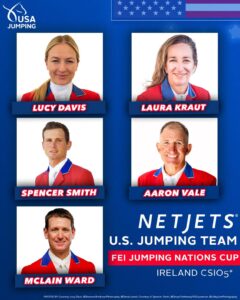 US Equestrian Announces NetJets U.S. Jumping Team for Jumping Nations Cup of Ireland CSIO5*