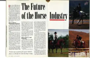 From Horse Illustrated in 1996: The Future of the Horse Industry