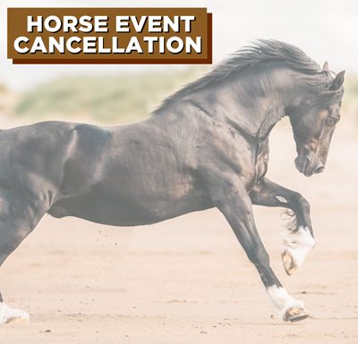 Horse Event Cancellation for Coronavirus