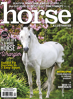 Horse Illustrated April 2022 cover