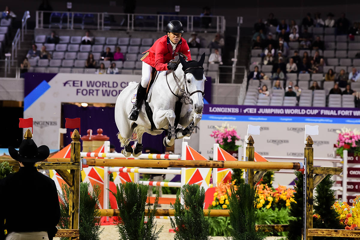 Kent Farrington and Greya.