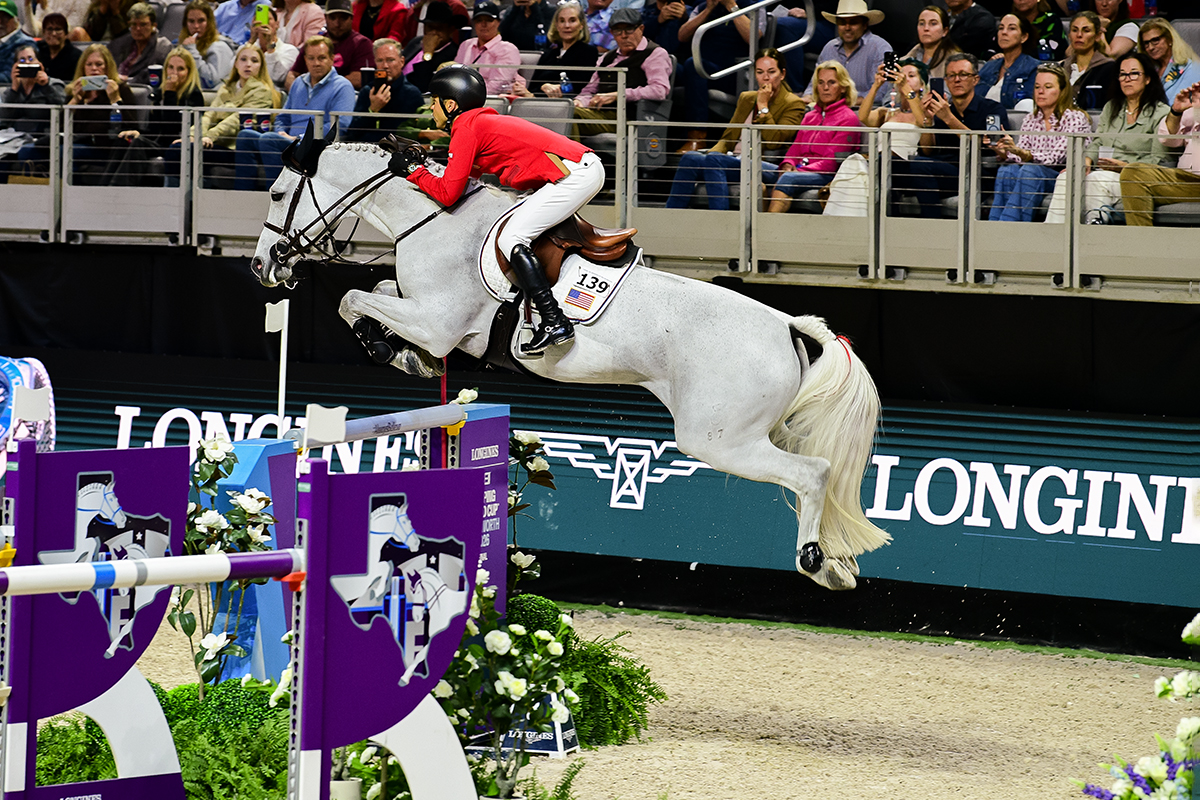 Kent Farrington and Greya.