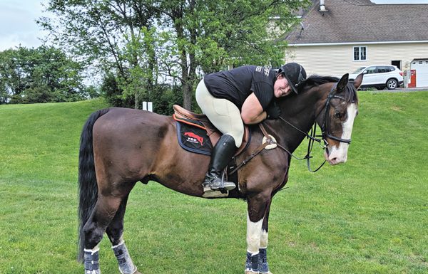 Kylie Standish and Noodle - self-acceptance as a rider