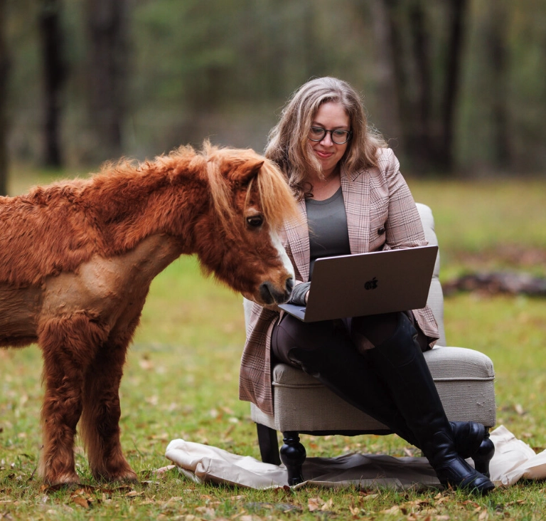 Barn Banter episode 41 guest Natalie Keller Reinert.