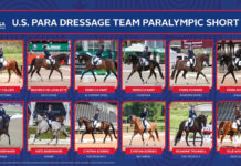 The U.S. Paralympic Dressage Team Short List