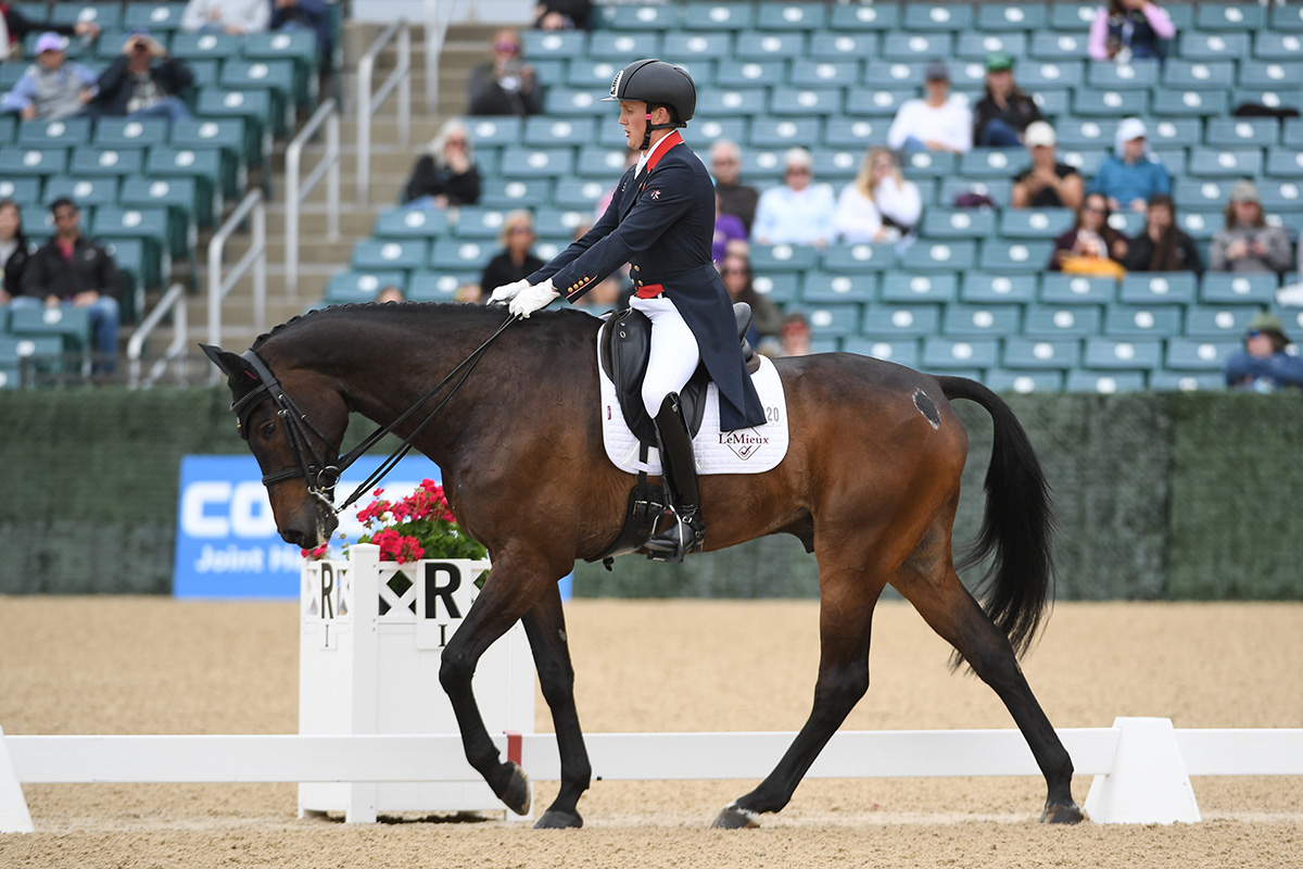 2023 Land Rover Kentucky Three-Day - Tom McEwen during first day of dressage