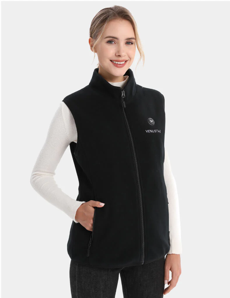 The Venustas Fleece Heated Vest.