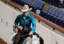 Amy Elam and My Pops a Doc the Appaloosa World Championship Show