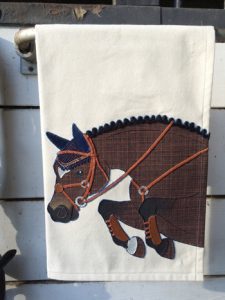 Artful Equine Tea Towel