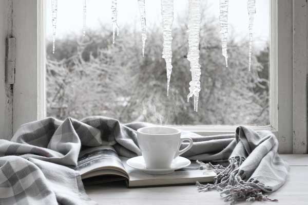 Winter Reading with a Mug