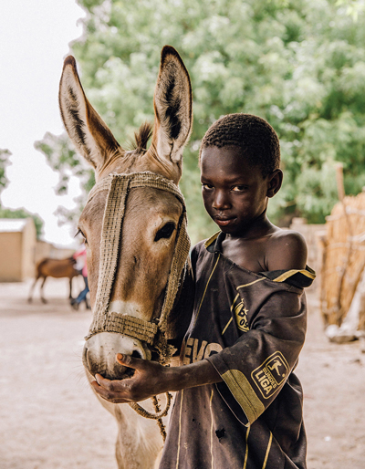 Boy in Senegal