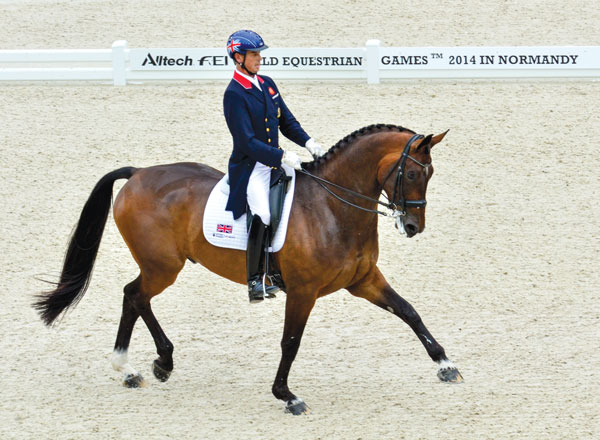 Carl Hester and Nip Tuck - 2014 World Equestrian Games