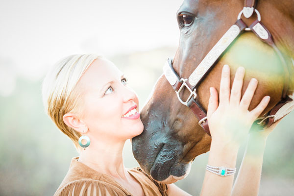 Carly Kade, author and host of Equestrian Author Spotlight podcast