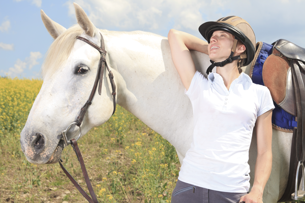 Regain Your Confidence opening - woman and horse