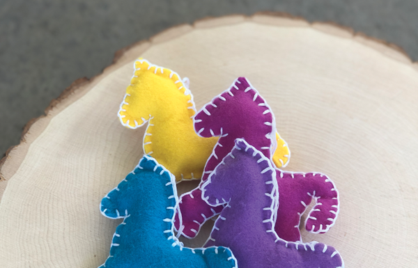 Horse Felt Ornament