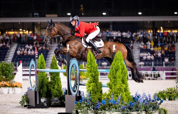 Doug Payne and Vandiver - Tokyo Olympics Eventing Show Jumping