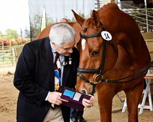 Dr. Mike Tomlinson with Copa Cobana - Summer Horse Health Care Tips