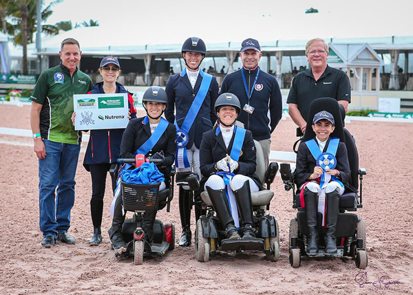 U.S. Para Dressage Team at the Adequan Global Equestrian Festival 1