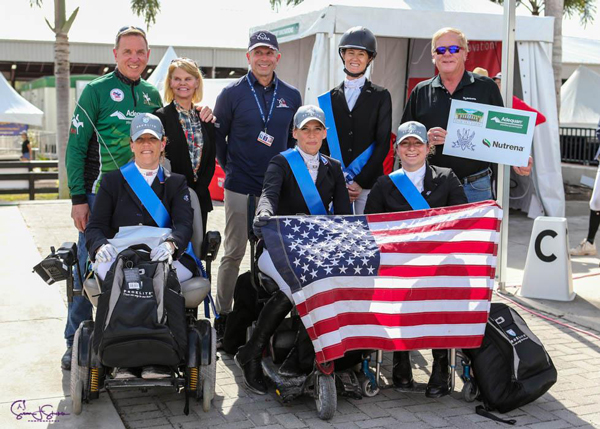 U.S. Para Dressage Team at the Adequan Global Equestrian Festival 3