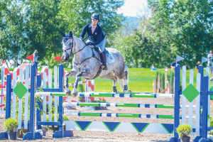 Gracie Elliott Competing in Show Jumping at NAYC